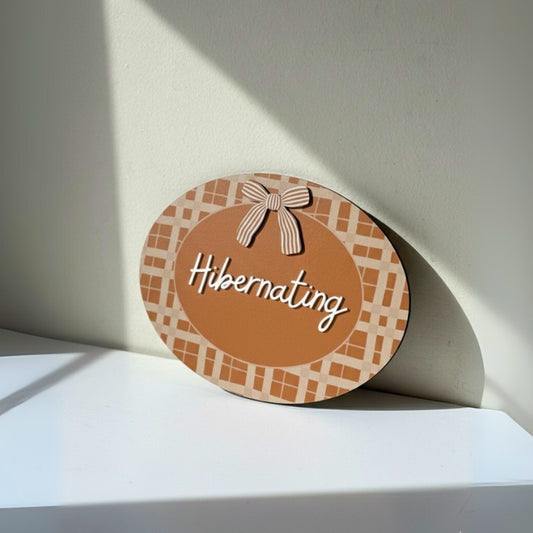 Wall Plaque | Hibernating
