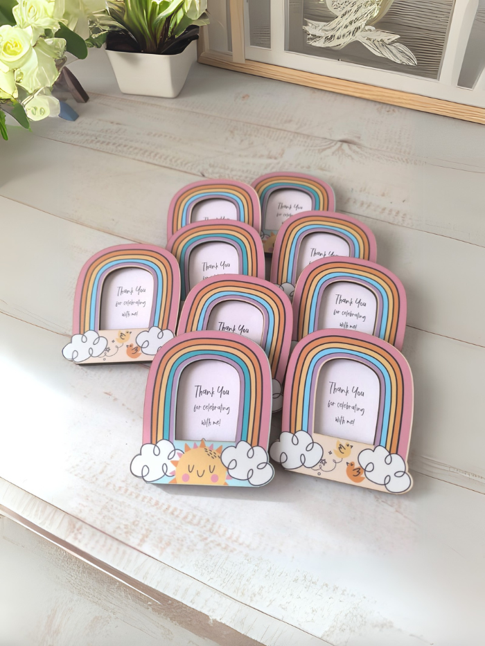 Polaroid Magnet | Rainbow (Sun)