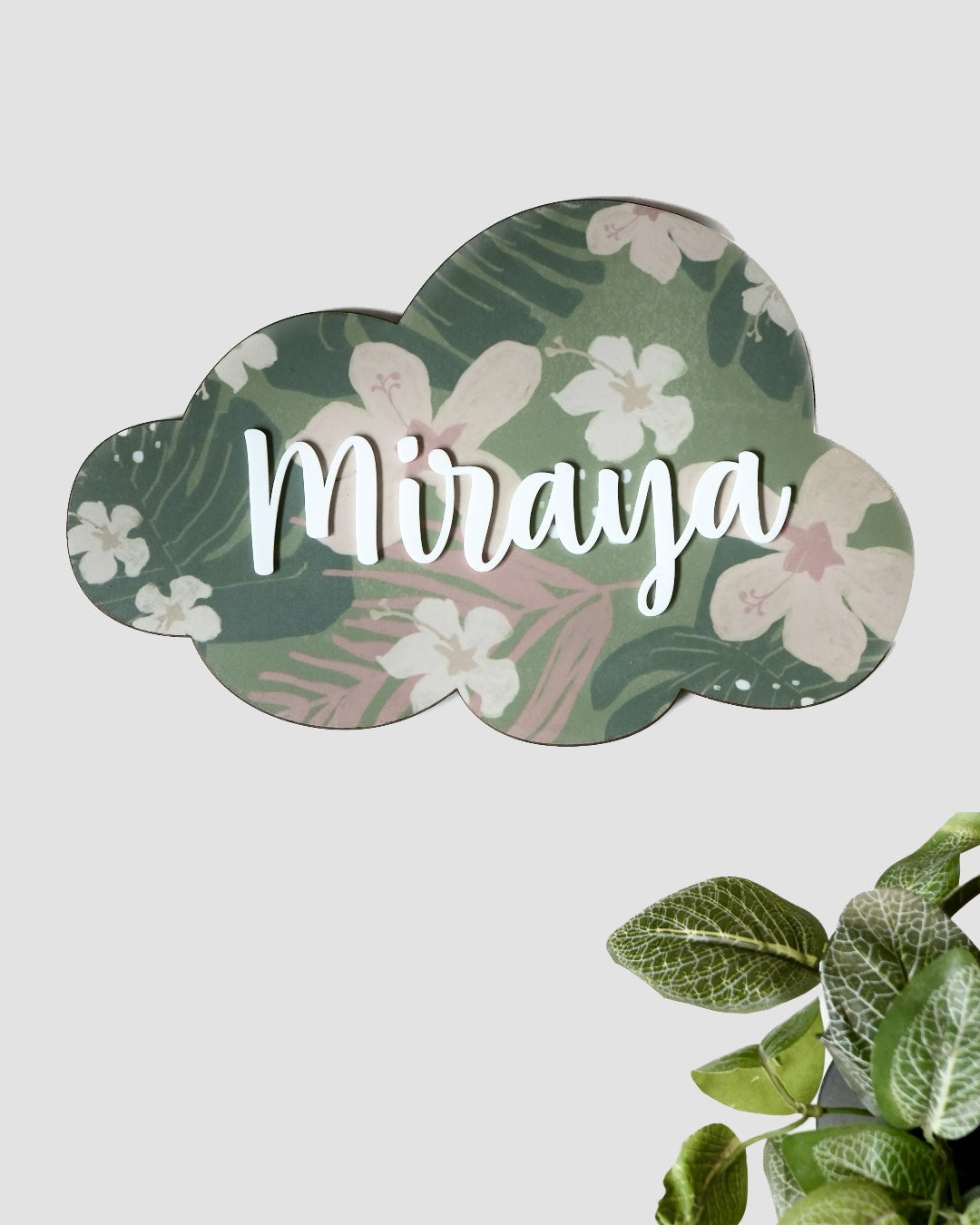 Nameplate | Cloud (Single) Paradise Dense