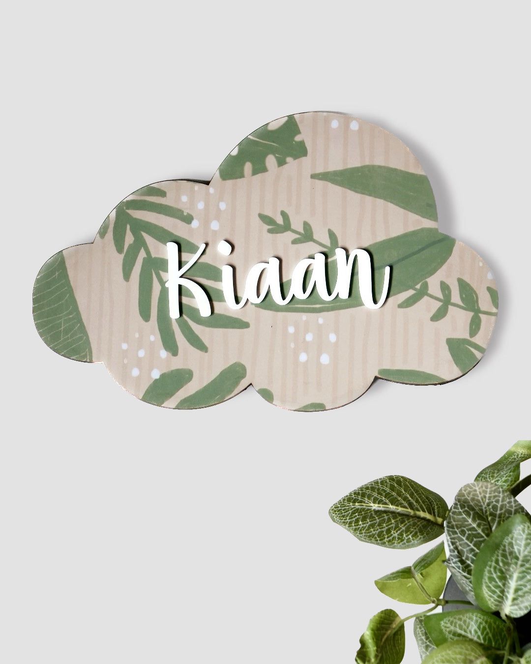 Nameplate | Cloud (Single)