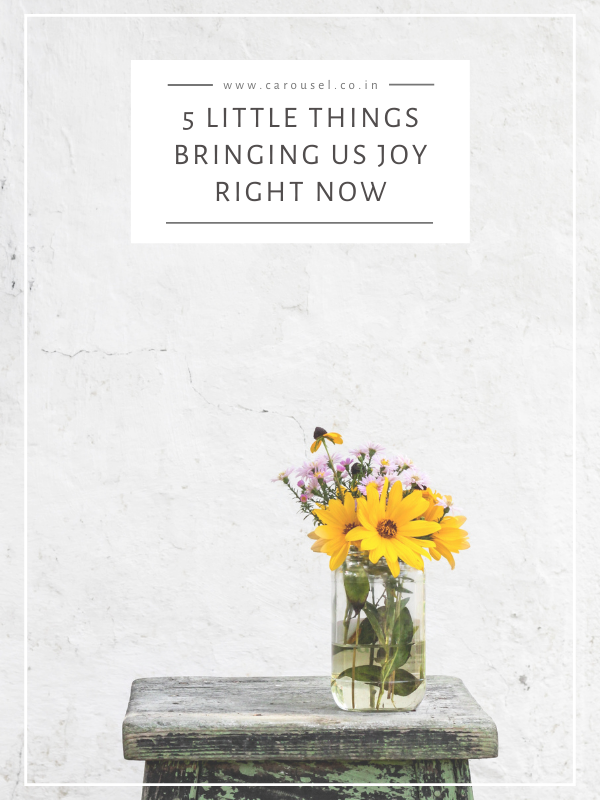 5 little things bringing us joy right now!