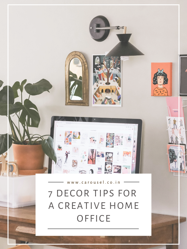 7 decor ideas and tips for a creative home office