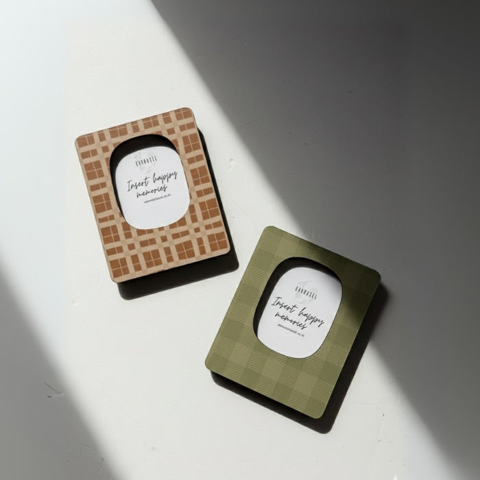 Polaroid Magnet | Plaid (Set of Two)