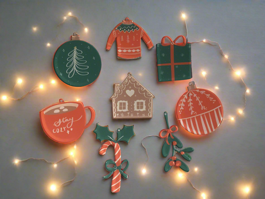 Christmas Keepsake Ornaments | Set of 8