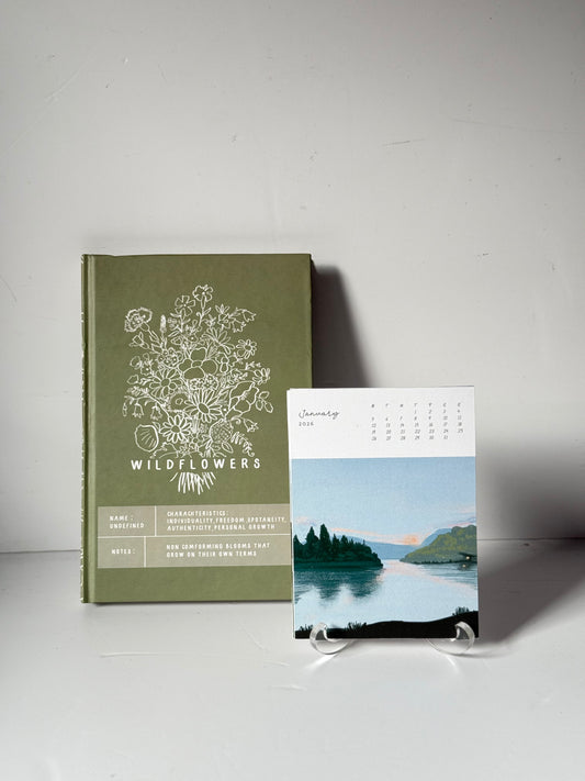 Planner & Calendar 2026 Combo