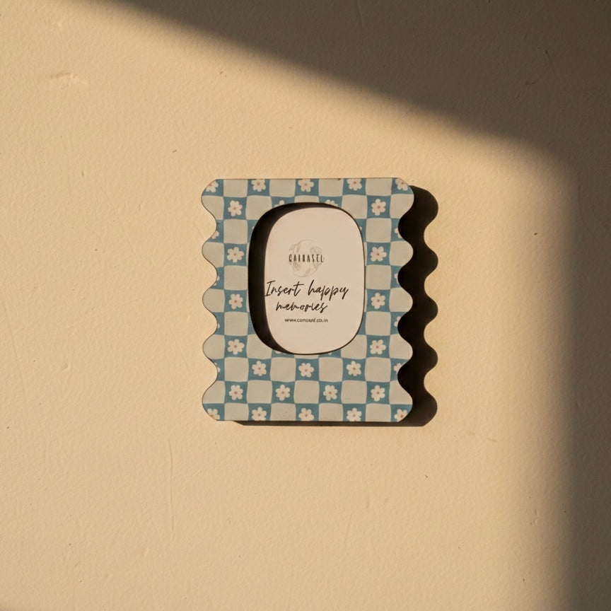 Polaroid Magnet | Retro (Blue)