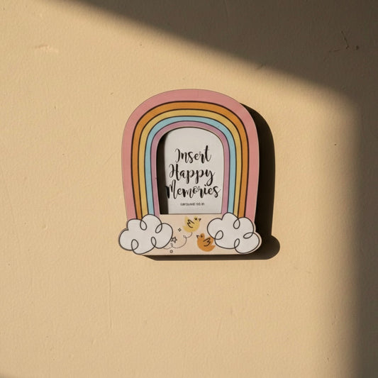 Polaroid Magnet | Rainbow (Bird)