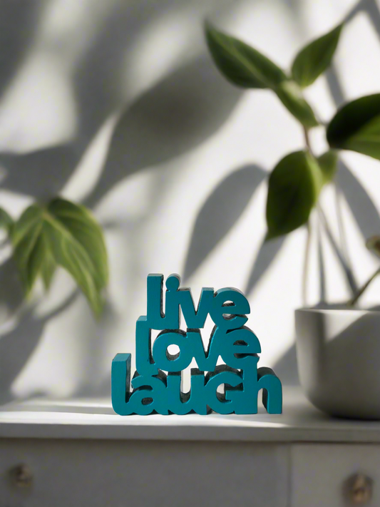 Desk Cutout | Live Love Laugh