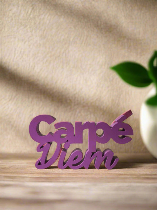 Desk Name Cutout | Carpe Diem