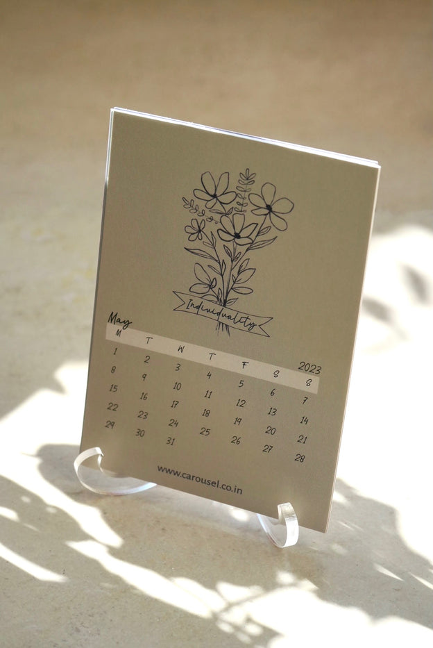 Easel Calendar 2023 - Wildflower 2