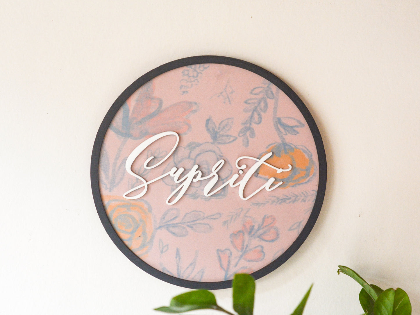 Nameplate Hoop Single Landscape