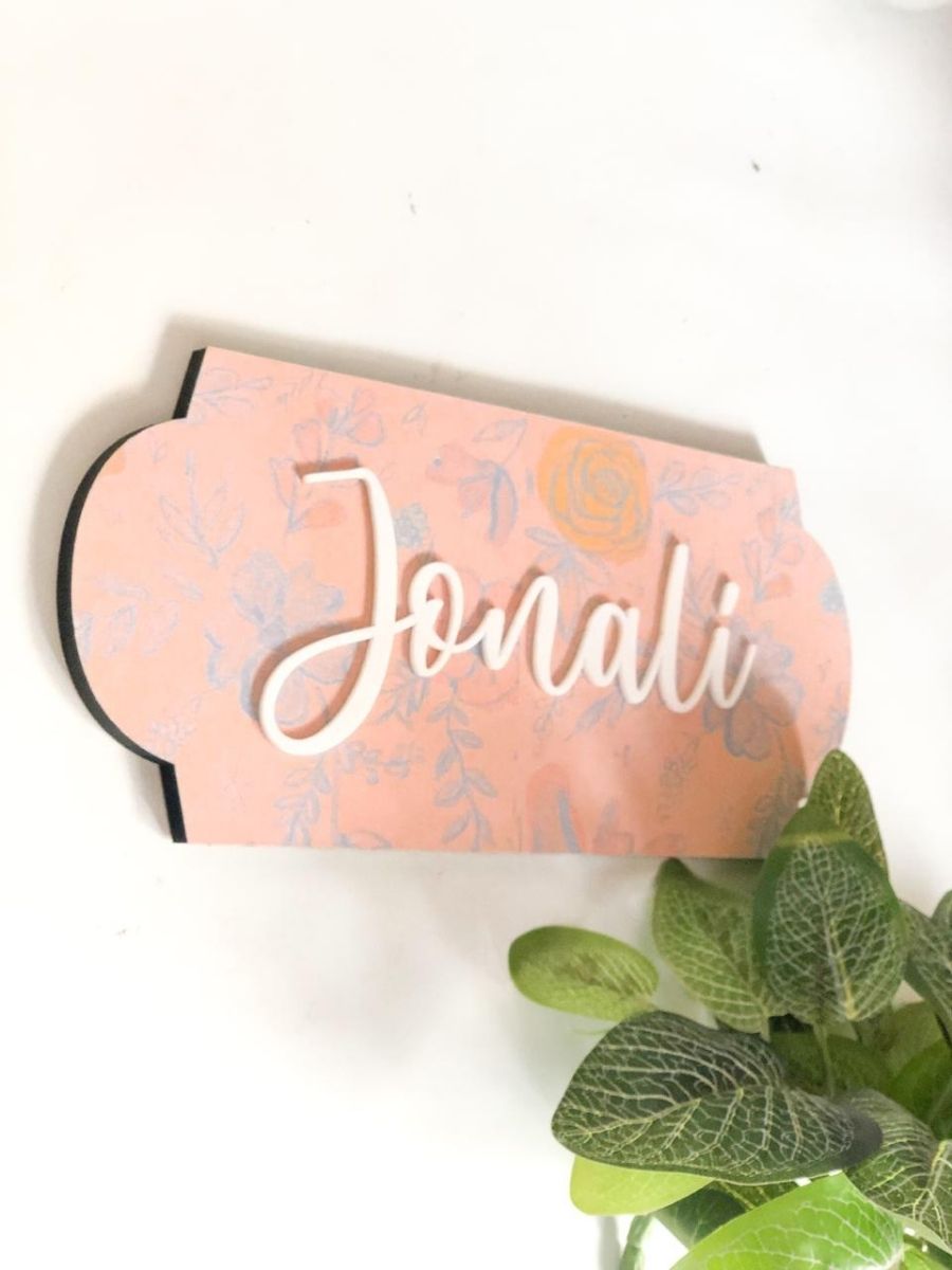 vintage nameplate