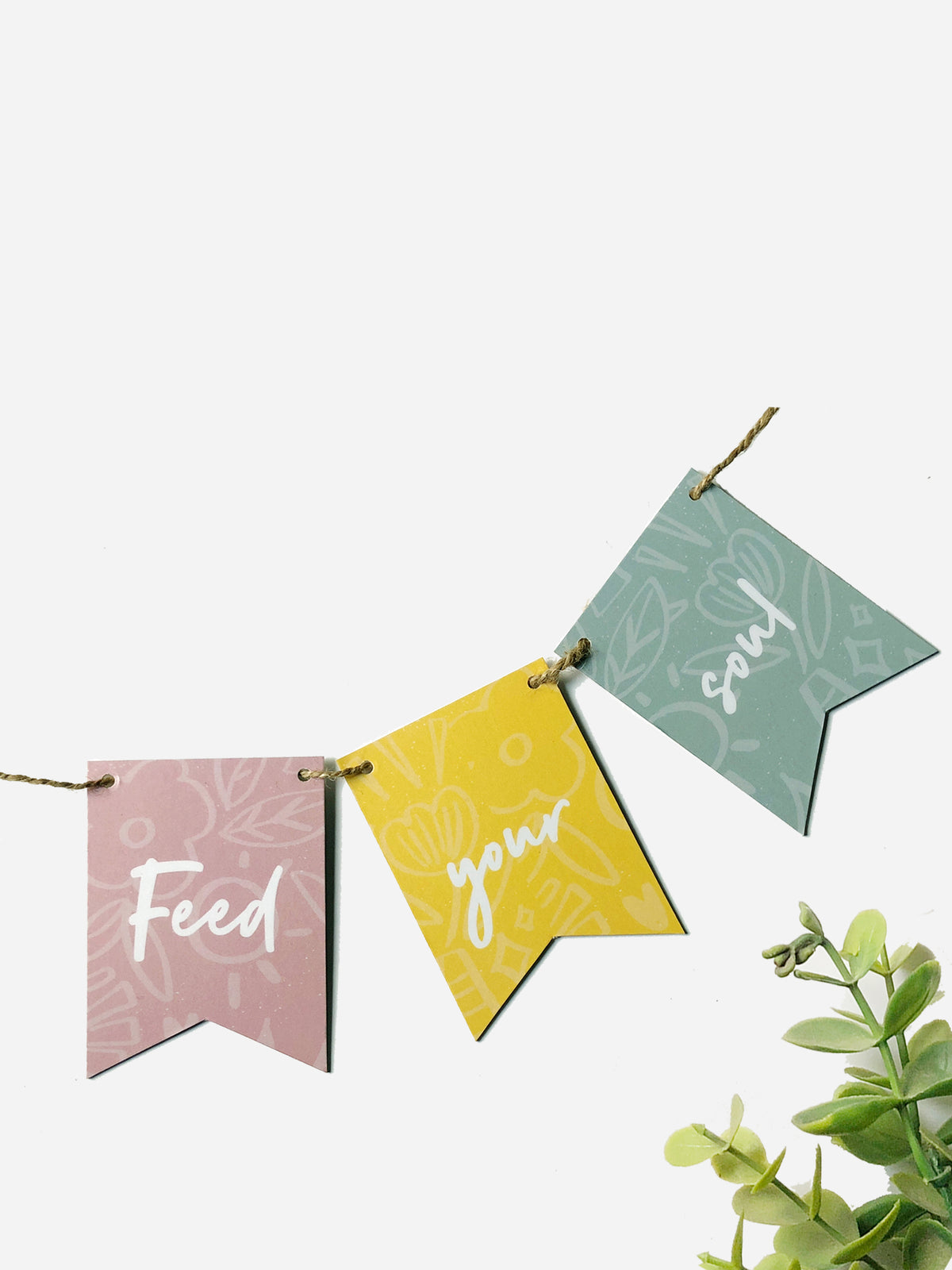 Bunting Set - Feed your soul