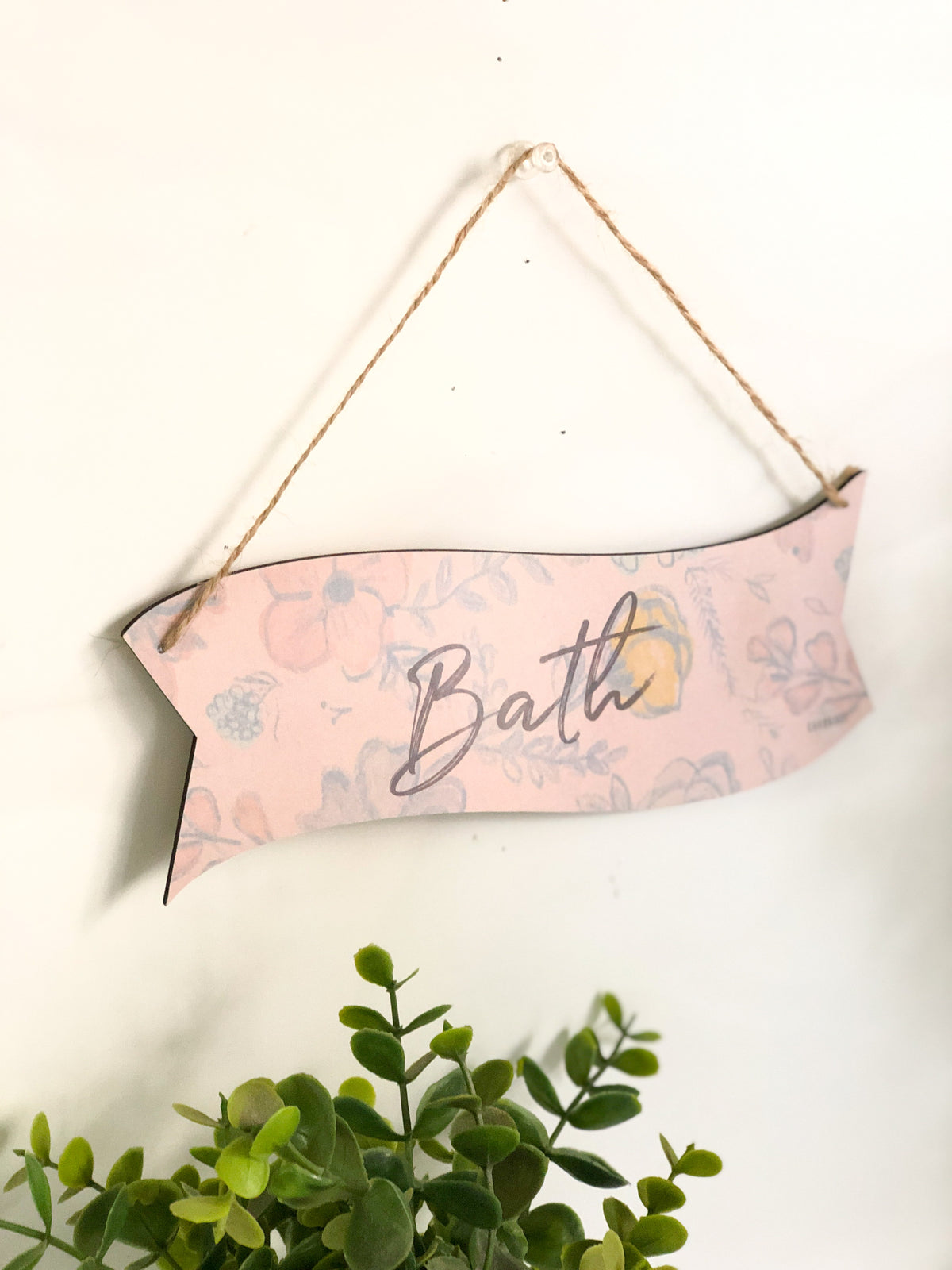 Wall Sign - Bath